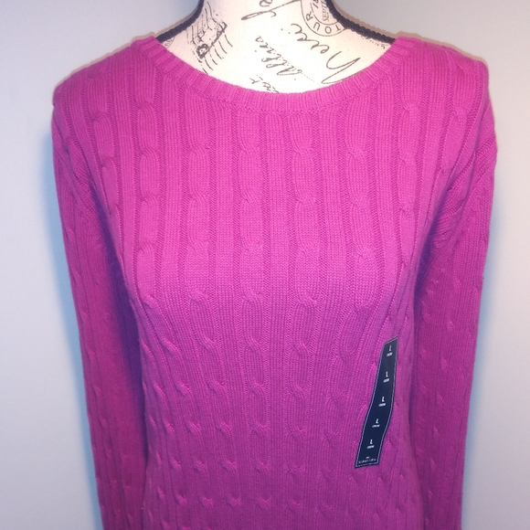 St. John's Bay Sweaters - St. John's Bay Cable Knit Sweater